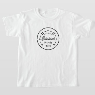 Förskolebarn 2026 med Namn Tillbaka till T Shirt