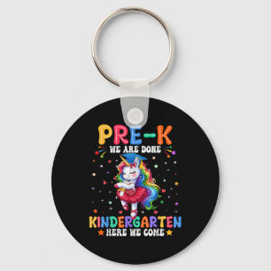 Förskoleexamen 2025 Pre-k examen Flickor Uni Nyckelring