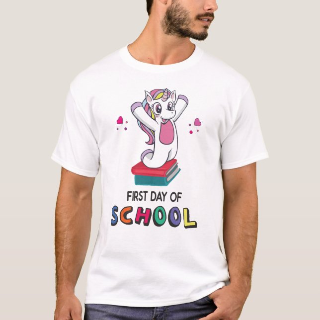 Förskoleföreningens första dag t shirt (Framsida)