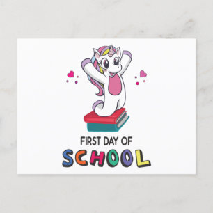 Förskoleföreningens första dag vykort