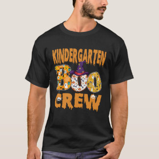 Förskoleklass Boo Crew lärare Halloween T Shirt