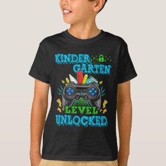 Förskoleklass Nivå Upplåst Videospel Byck Till Sko T Shirt