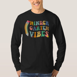 Förskoleklass Vibes Första dagen tillbaka till sko T Shirt