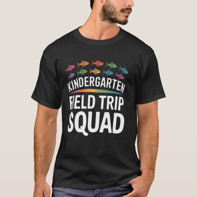 Förskoleklassens Studiebesökssquad T Shirt (Framsida)