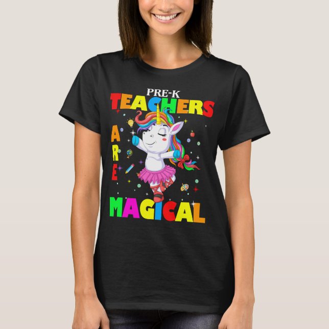 förskolelärare är magiska t shirt (Framsida)