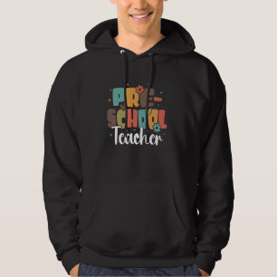 Förskolelärare Back to school Preschool Klass Hoodie