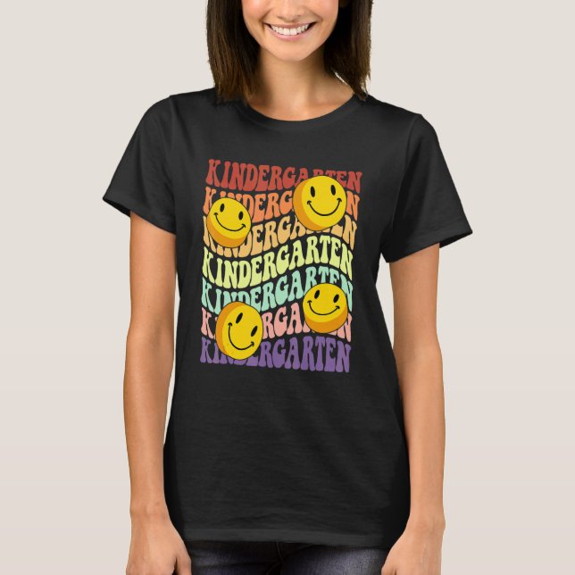förskolelärare Back to school Retro T Shirt (Framsida)