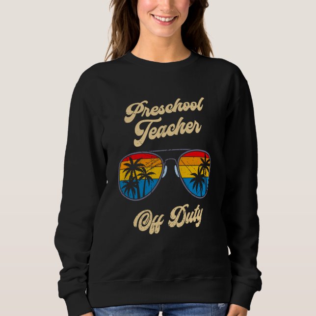 Förskolelärare ledig lärare   t shirt (Framsida)