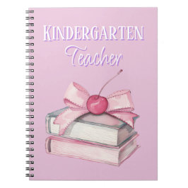 Förskolelärare Rosa Anpassad Anteckningsbok