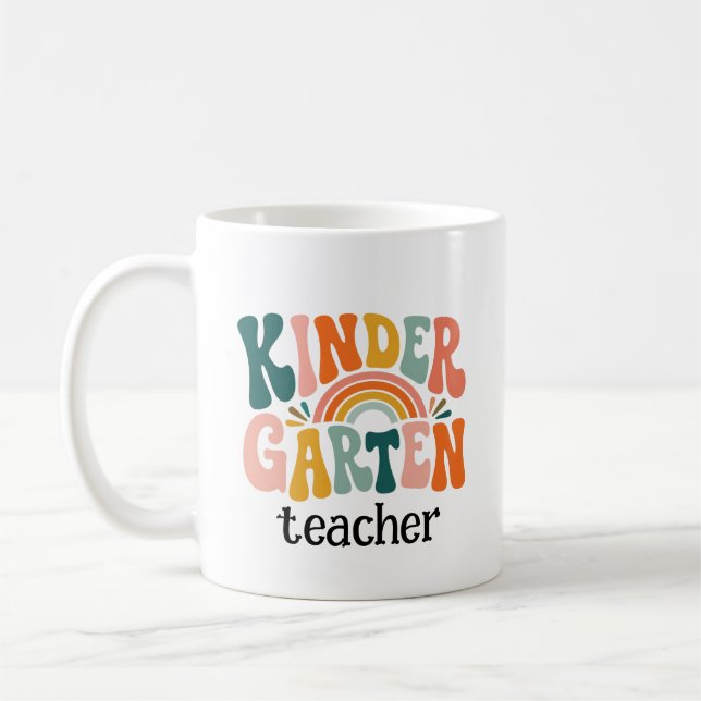 Förskolelärare Tacksamhetsgåva Kaffemugg (Vänster)