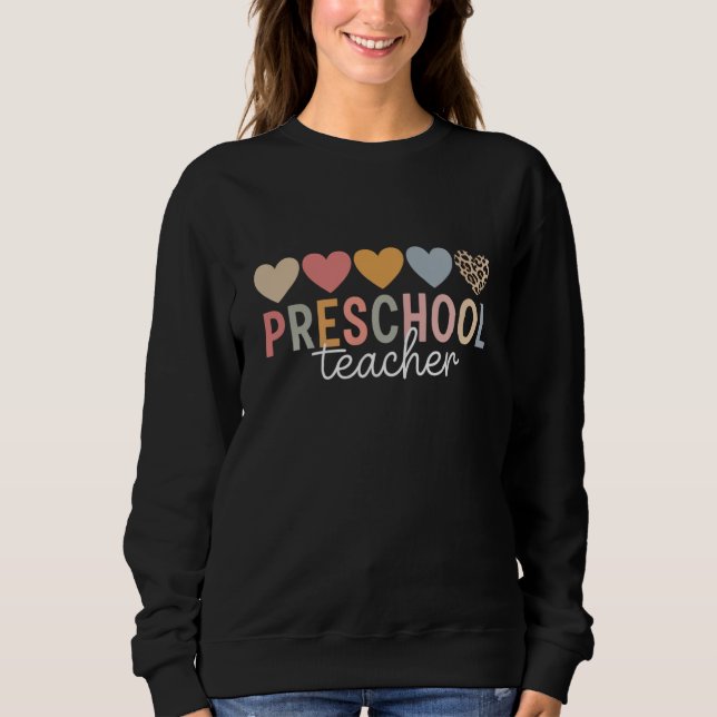 Förskolelärare Tillbaka till skolan  T Shirt (Framsida)