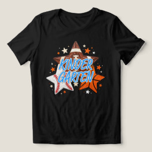 Förskolepojkar Sport Stjärna Fotboll Baseboll T Shirt