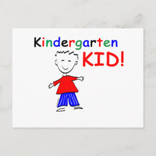 Förskolepojkar Vykort