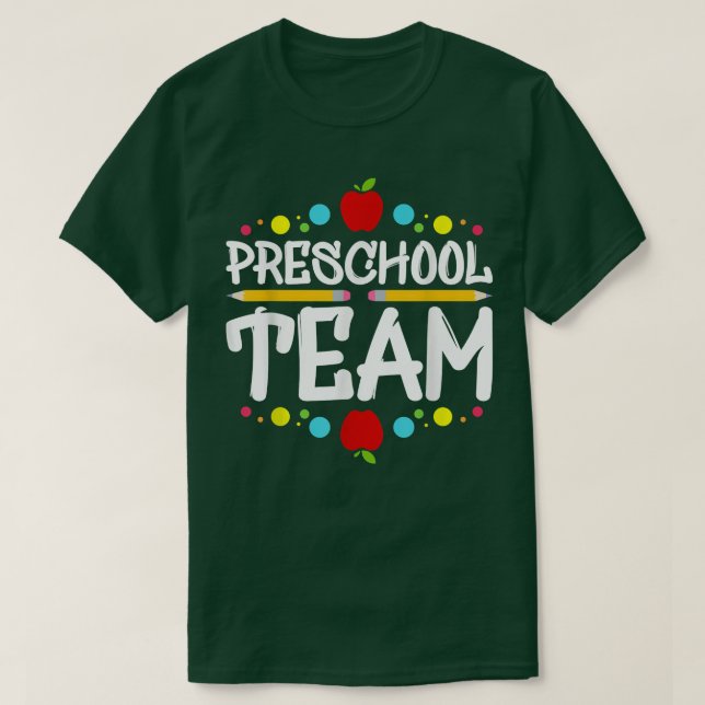 Förskoleteam I PreK  T Shirt (Design framsida)