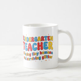 Förskollärar-mugg, rolig förskolepresent kaffemugg