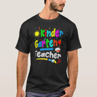 Förskollärare Första dagen Söt Åter till skolan T Shirt