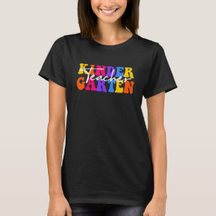 Förskollärare Groovy Glad första dag på skola T Shirt