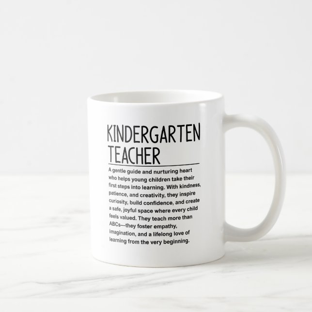 Förskollärare Kaffemugg (Höger)