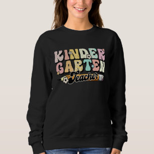 Förskollärare Retro Första Skoldagen T Shirt