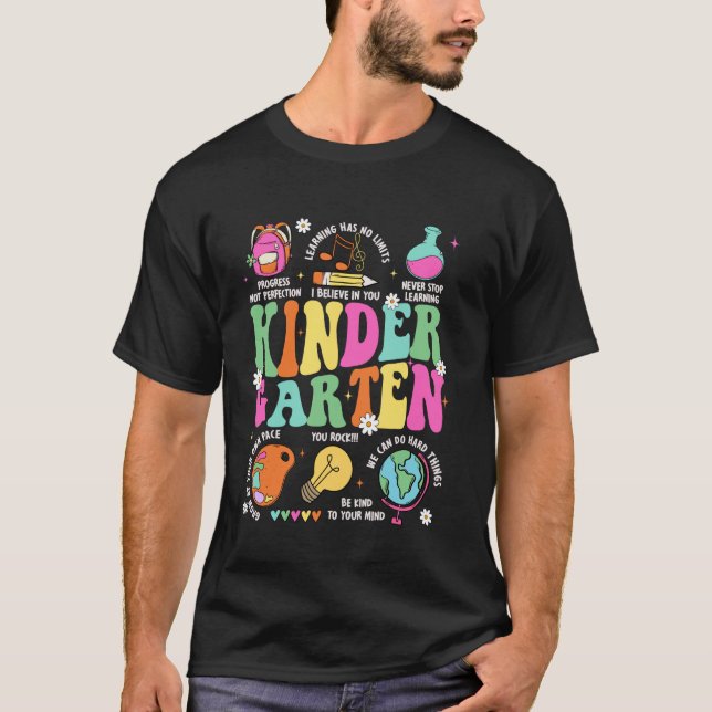 Förskollärare Student Högstadiet Startar  T Shirt (Framsida)