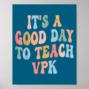 Förskollärare Tillbaka Till Skolan Första Dagen Fö Poster