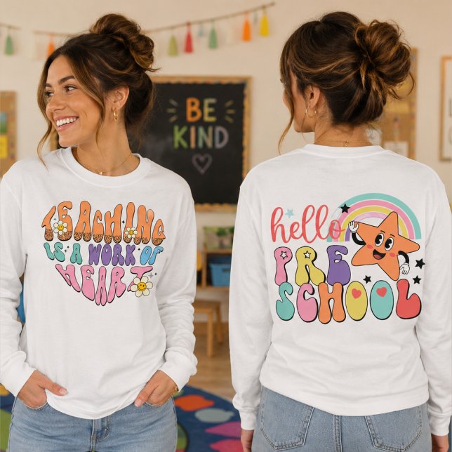 Förskollärare Tillbaka Till Skolan T Shirt (Skapare uppladdad)