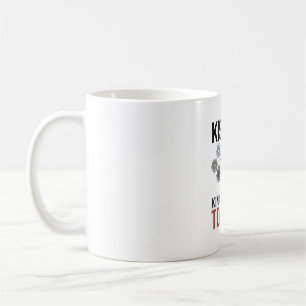Förskollärarens fyrverkerier Vintage skjorta Desig Kaffemugg