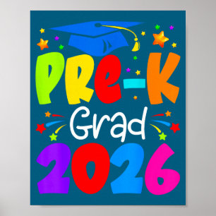 Förskollutexamen 2026 Förskoleexamen Illustration Poster