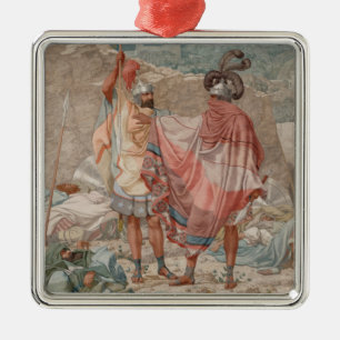 Förskoning: David Spareth Sauls liv, 1854 Julgransprydnad Metall
