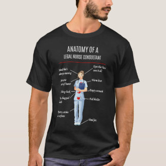 FÖRSKOTTSANATOMI AV EN JURIDISK FÖRSÖRJNINGSKONSUL T SHIRT