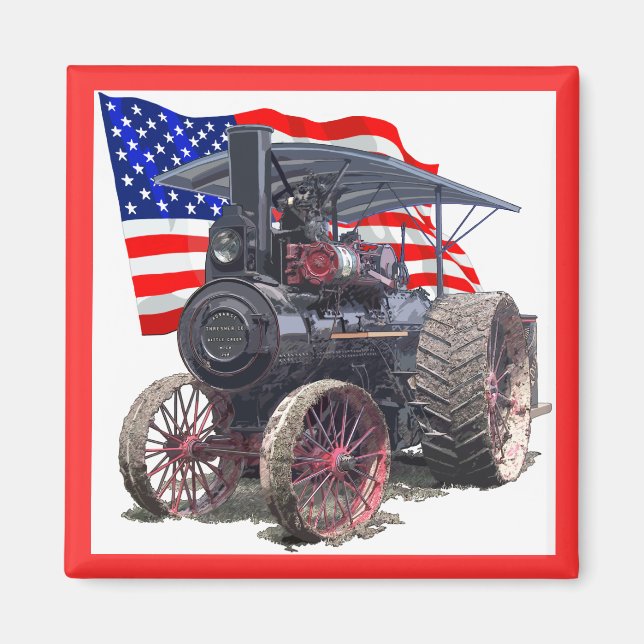 Förskottsångmotor Magnet (Framsidan)