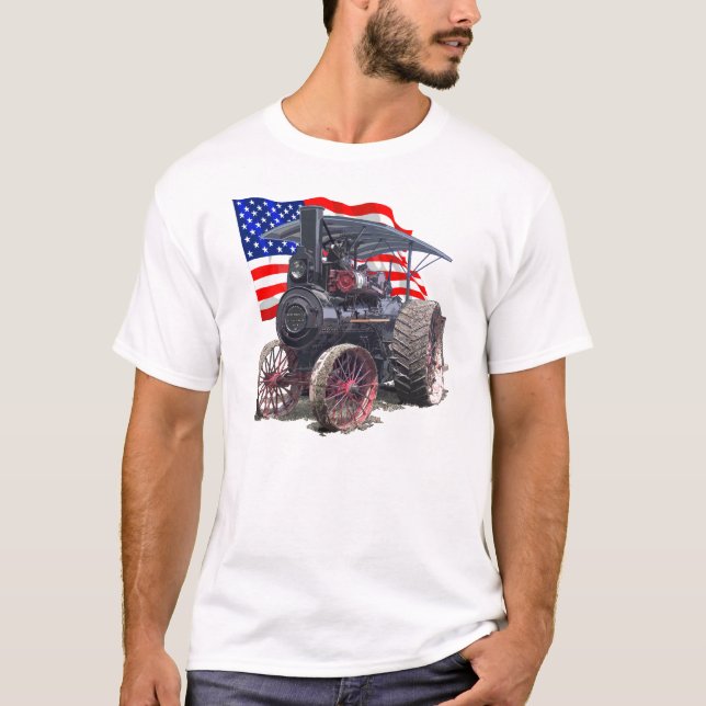 Förskottsångmotor T-shirt (Framsida)