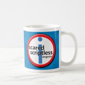 Förskräckt Scriptless mugg - ditt namn här!