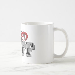 Förskräckt styv kaffemugg