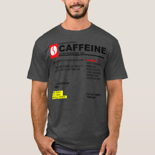 Förskrivning av koffein t shirt