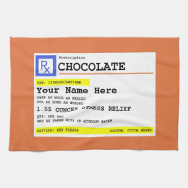 Förskrivning Chocolate Customized Kitchen Towels Kökshandduk