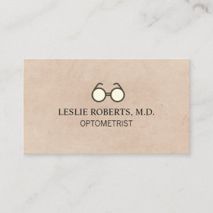 Förskrivningsglas Optometrist Visitkort
