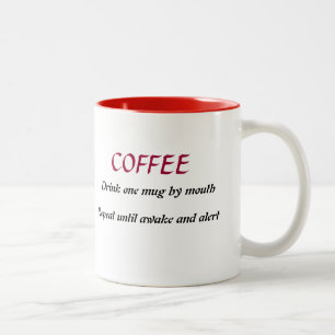 Förskrivningskaffe Mugg