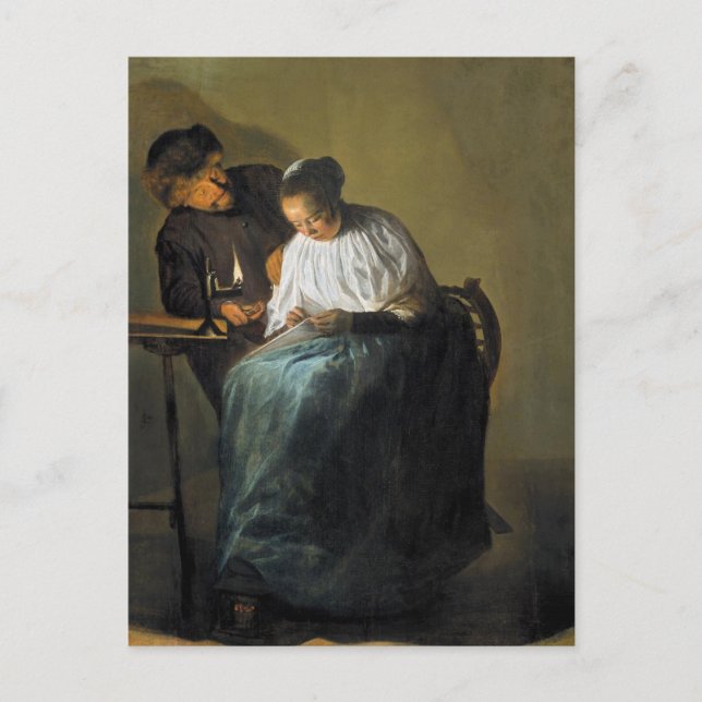 Förslaget av Judith Leyster vykort (Framsida)