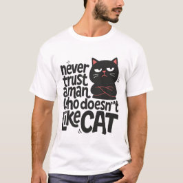 FÖRSÖK ALDRIG EN MAN SOM HÄMTAR SOM CAT-cat manar T Shirt