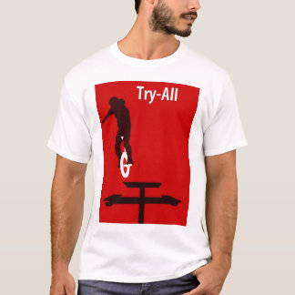 Försök-All enhjuling (Graham Burnett) T-shirt