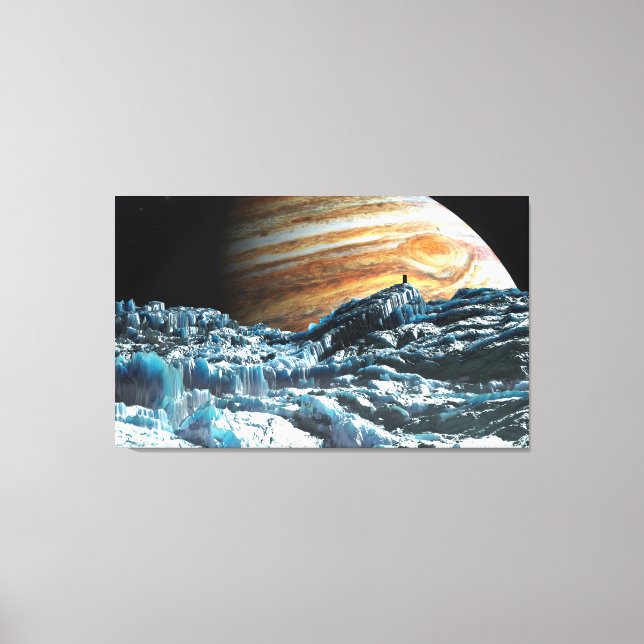 Försök att inte landa canvastryck (Framsida)