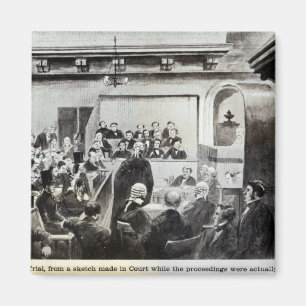 Försök av den Madeleine smeden, 1857 Magnet