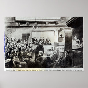 Försök av den Madeleine smeden, 1857 Poster
