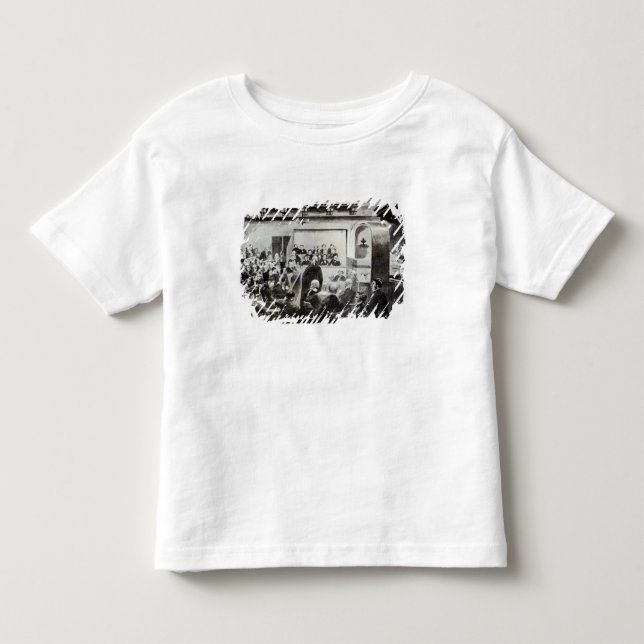 Försök av den Madeleine smeden, 1857 Tee (Framsida)
