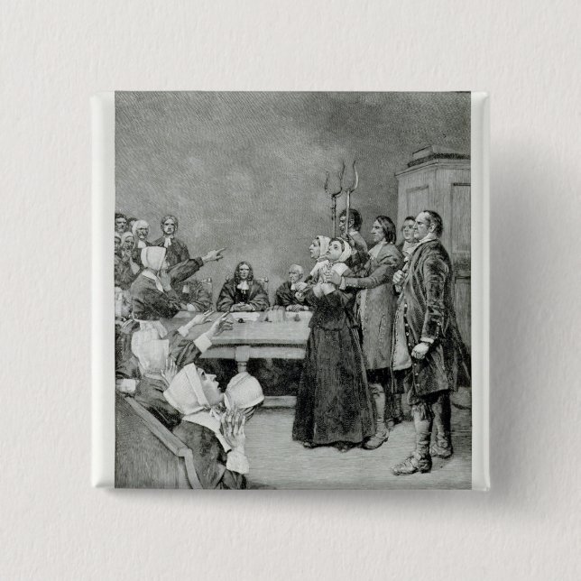 Försök av en häxa knapp (Framsida)