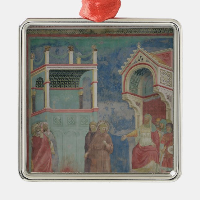 Försök avfyrar by julgransprydnad metall (Framsidan)