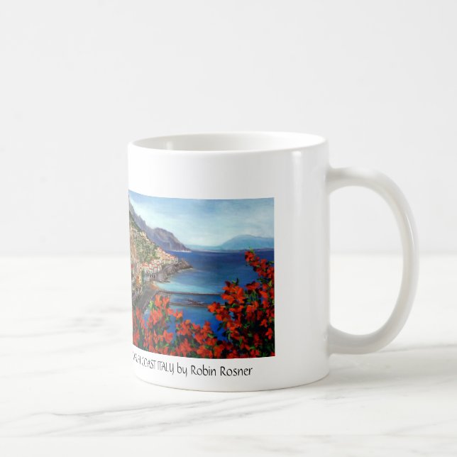 försök för amalfi kustenjumbo, amalfi coas…, - kaffemugg (Höger)