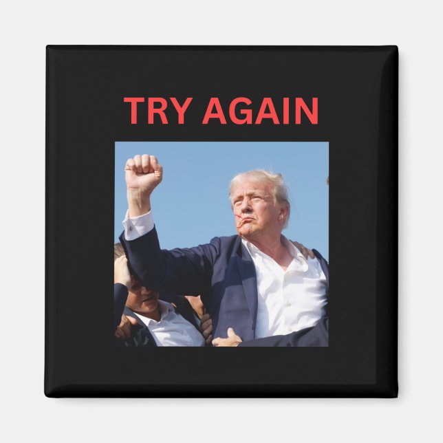 Försök igen magnet (Framsidan)