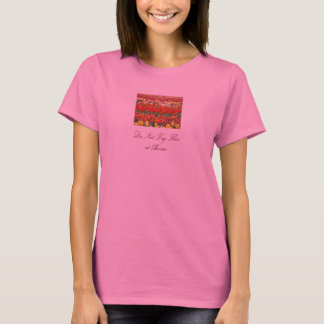 Försök Inte Detta Hemma Tshirts Dam Tulpaner